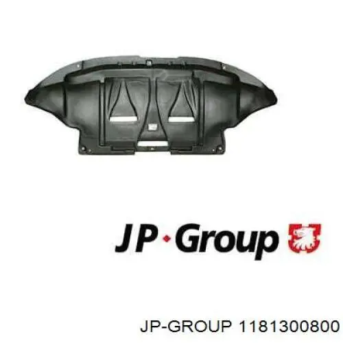 1181300800 JP Group защита двигателя передняя