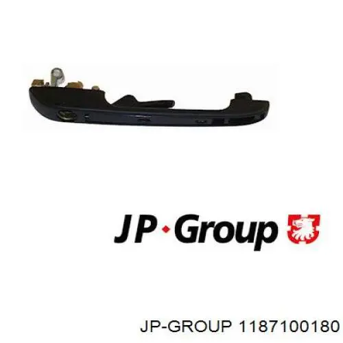 Ручка двери передней наружная правая JP Group 1187100180