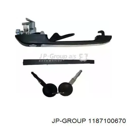 Купить 1187100670 JP Group Ручка двери передней наружная левая