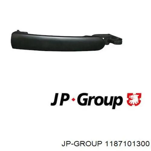 Ручка двери передней наружная JP Group 1187101300