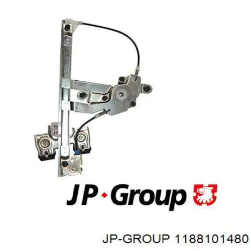 Механизм стеклоподъемника двери задней правой JP Group 1188101480