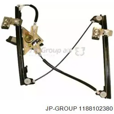 Механизм стеклоподъемника двери передней правой JP Group 1188102380