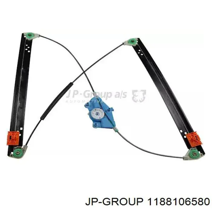 Механизм стеклоподъемника двери передней правой JP Group 1188106580