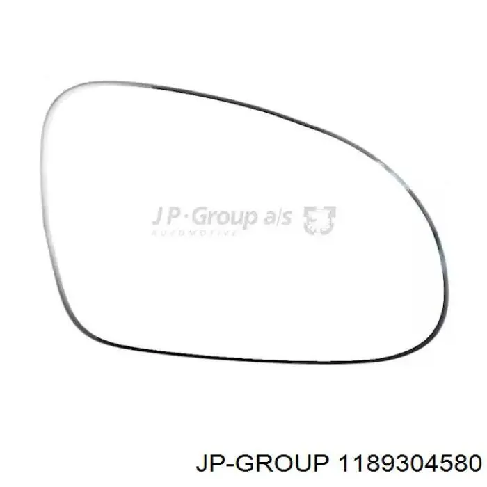 1189304580 JP Group elemento espelhado do espelho de retrovisão direito