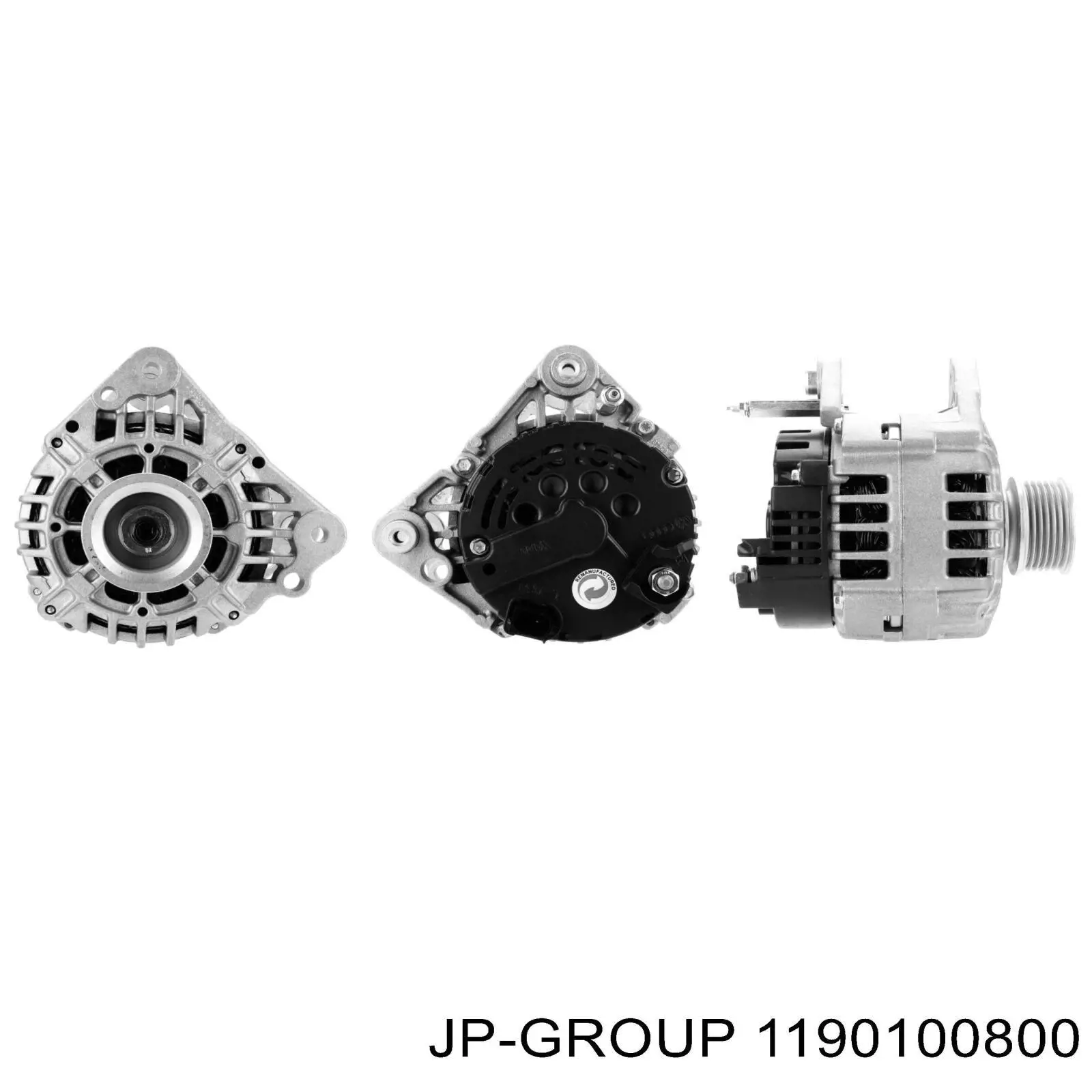 Генератор 1190100800 JP Group