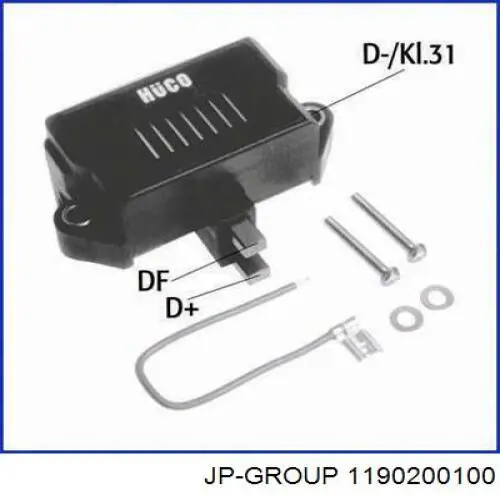 Реле регулятор генератора JP Group 1190200100