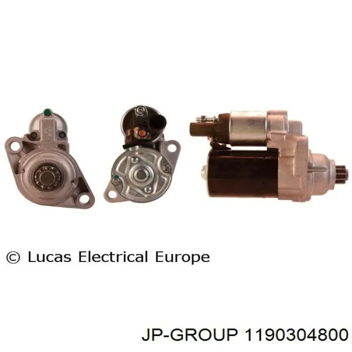 Стартер JP Group 1190304800 цена, от 87.81 USD