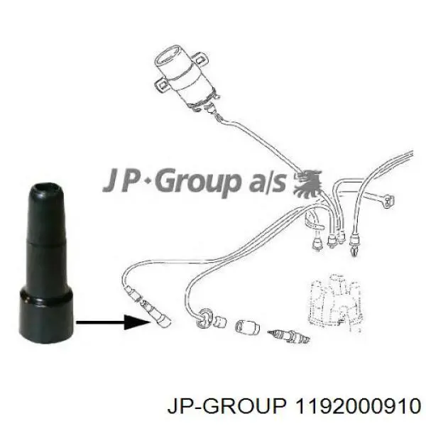 Купить 1192000910 JP Group Провода высокого напряжения