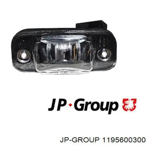 Фонарь подсветки заднего номерного знака JP Group 1195600300