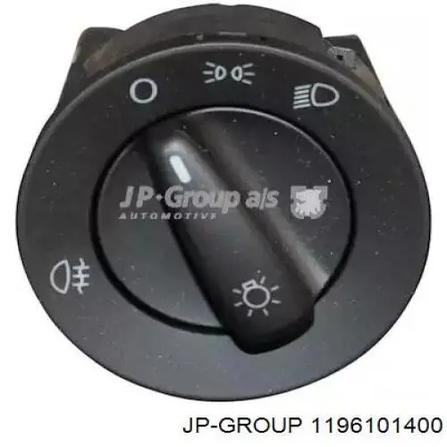 1196101400 JP Group переключатель света фар на "торпедо"