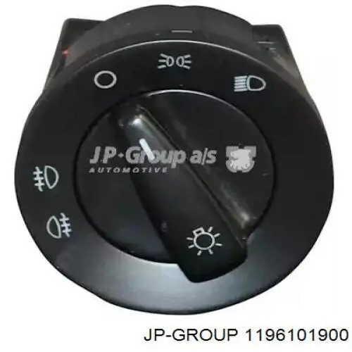 Переключатель света фар на "торпедо" JP Group 1196101900