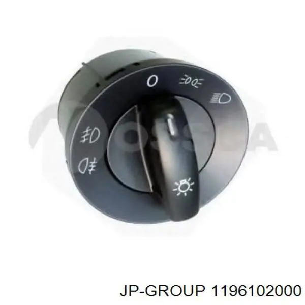 Переключатель света фар на "торпедо" 1196102000 JP Group