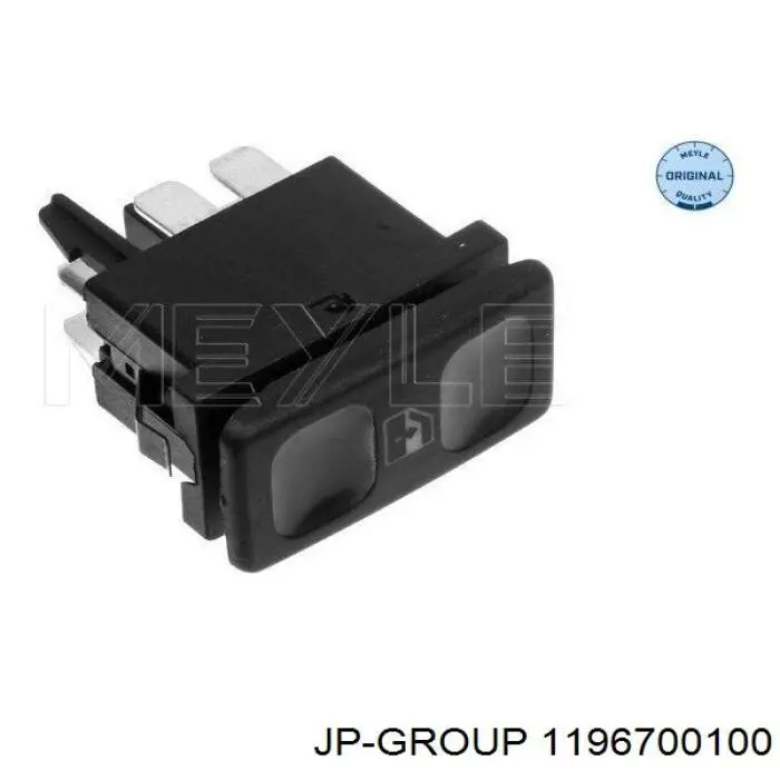 Центральная кнопка подъемника стёкол JP Group 1196700100 цена, от 4.37 USD