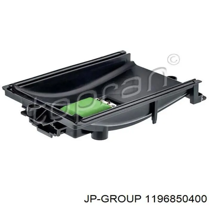 Резистор (сопротивление) вентилятора печки (отопителя салона) JP Group 1196850400