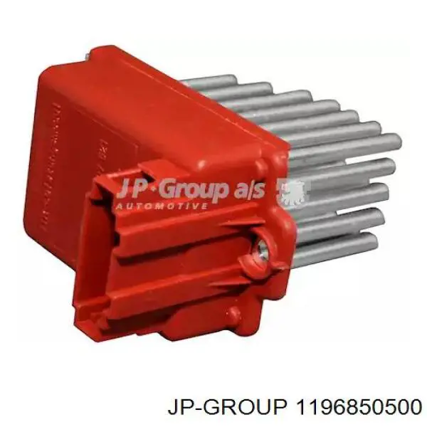 Резистор (сопротивление) вентилятора печки (отопителя салона) JP Group 1196850500