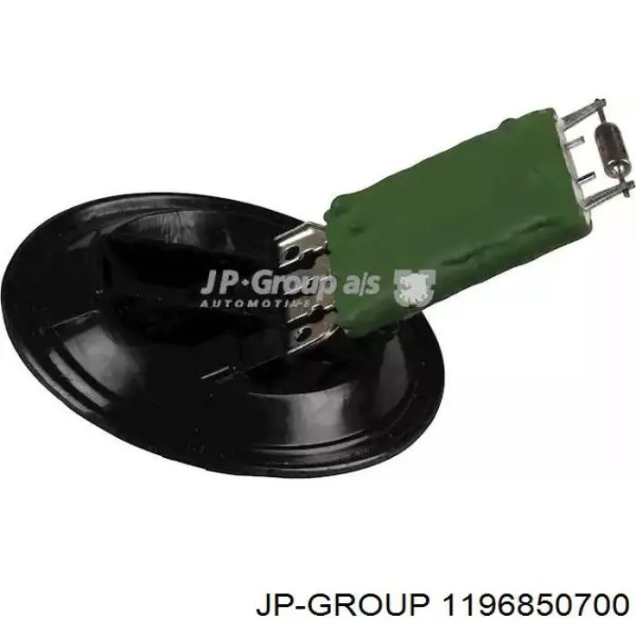 Резистор (сопротивление) вентилятора печки (отопителя салона) JP Group 1196850700
