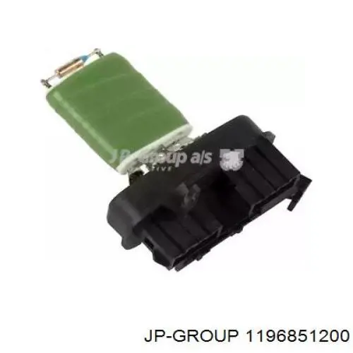 Резистор (сопротивление) вентилятора печки (отопителя салона) JP Group 1196851200