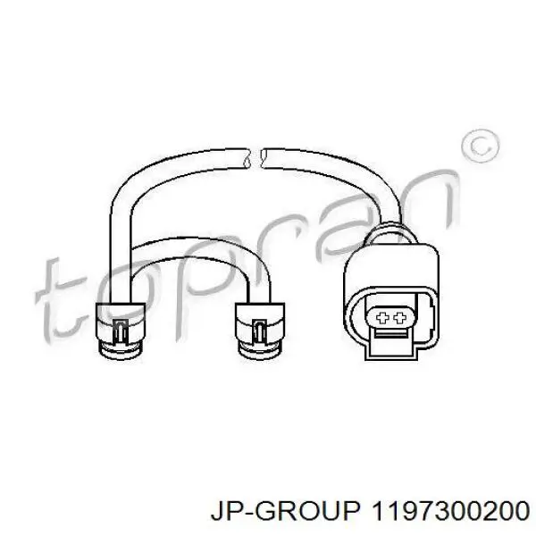 Датчик износа тормозных колодок, задний JP Group 1197300200 цена, от 4.32 USD