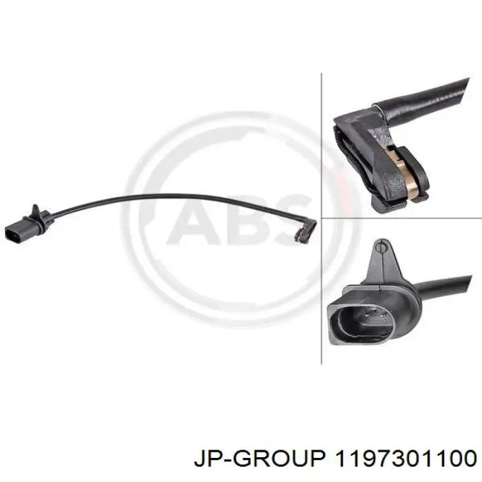Сигнализатор износ тормозных колодок JP Group 1197301100 цена, от 1.91 USD