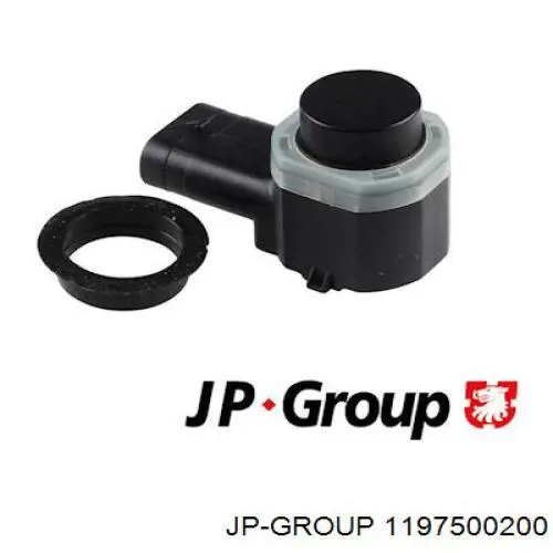 1197500200 JP Group sensor de sinalização de estacionamento (sensor de estacionamento dianteiro/traseiro central)