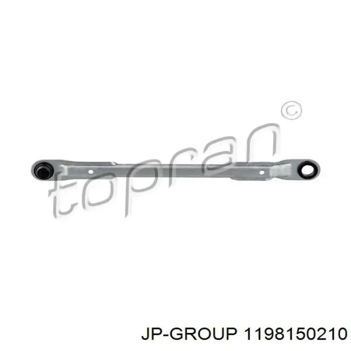 Тяга трапеции стеклоочистителя 1198150210 JP Group
