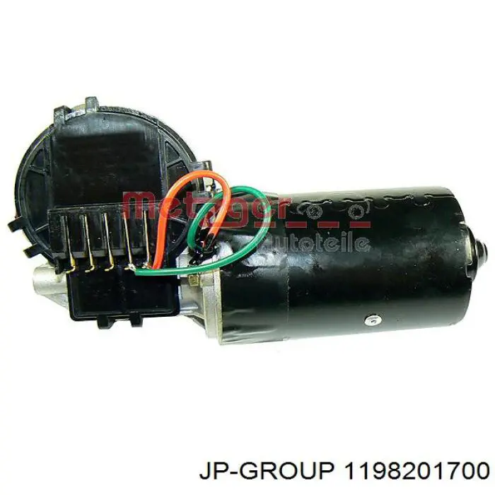 Motor del limpiaparabrisas del parabrisas 1198201700 JP Group