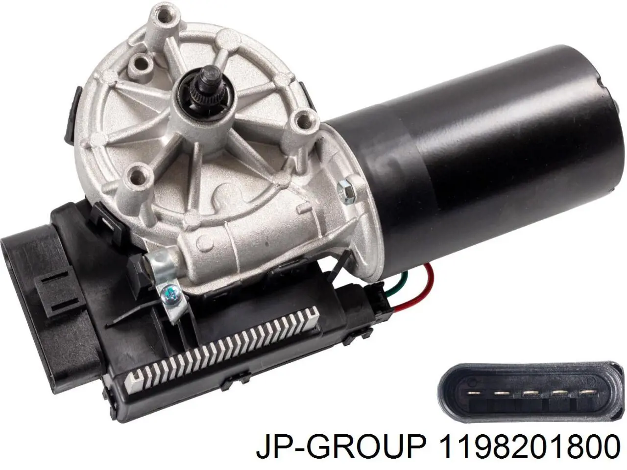 Мотор стеклоочистителя лобового стекла JP Group 1198201800