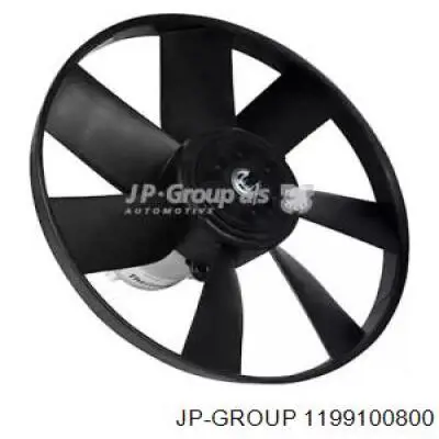 Вентилятор (крыльчатка) радиатора охлаждения JP Group 1199100800