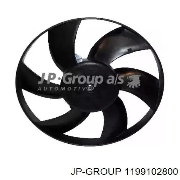1199102800 JP Group Вентилятор системы охлаждения правый