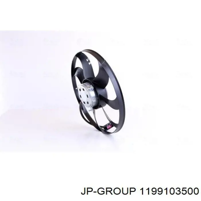 Купить 1199103500 JP Group Электровентилятор охлаждения в сборе (мотор+крыльчатка)