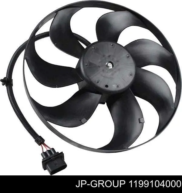 Электровентилятор охлаждения в сборе (мотор+крыльчатка) JP GROUP 1199104000