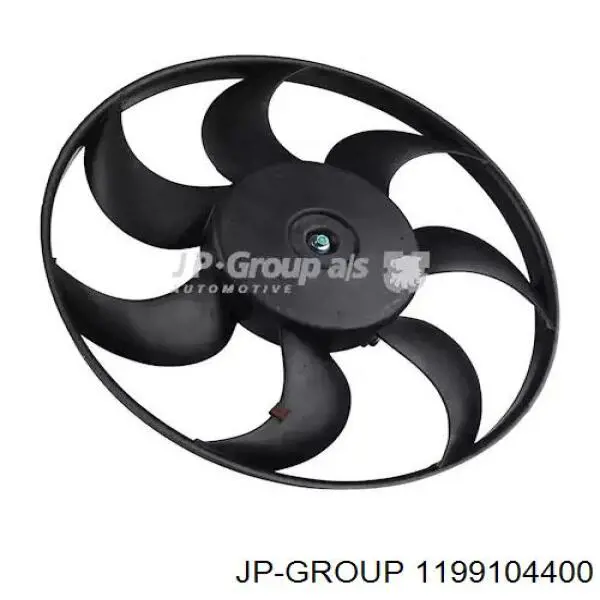 Вентилятор радиатора кондиционера JP Group 1199104400