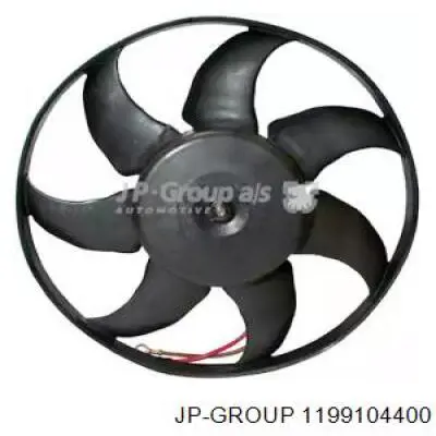 Вентилятор (крыльчатка) радиатора охлаждения JP Group 1199104400