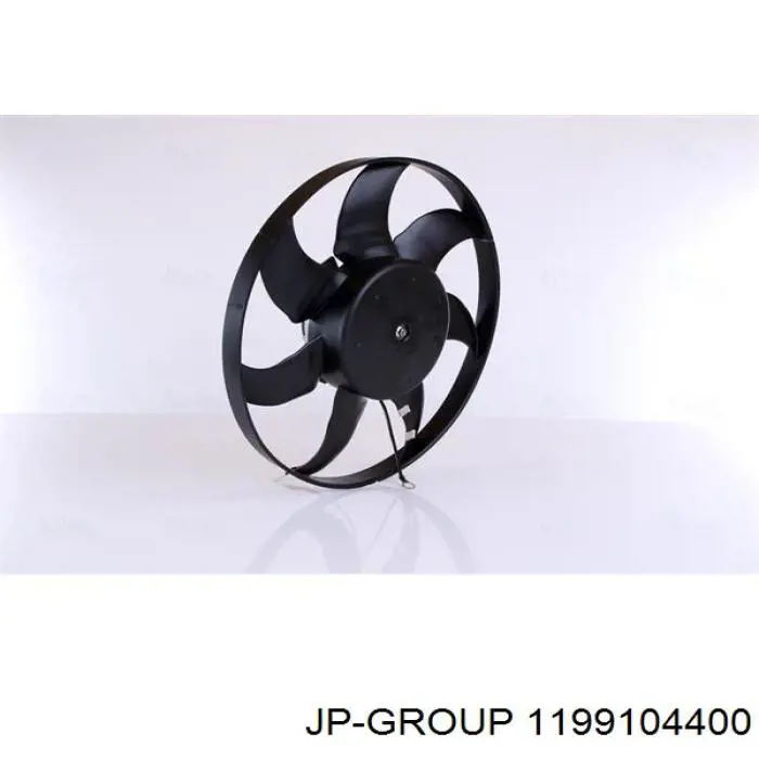 Купить 1199104400 JP Group Крыльчатка радиатора охлаждения
