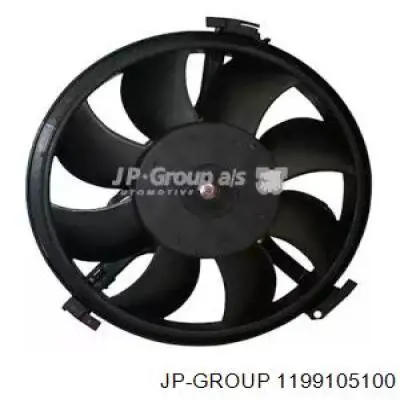 1199105100 JP Group электровентилятор охлаждения в сборе (мотор+крыльчатка)