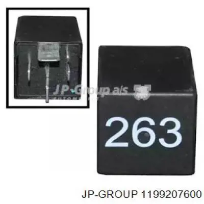1199207600 JP Group реле электробензонасоса