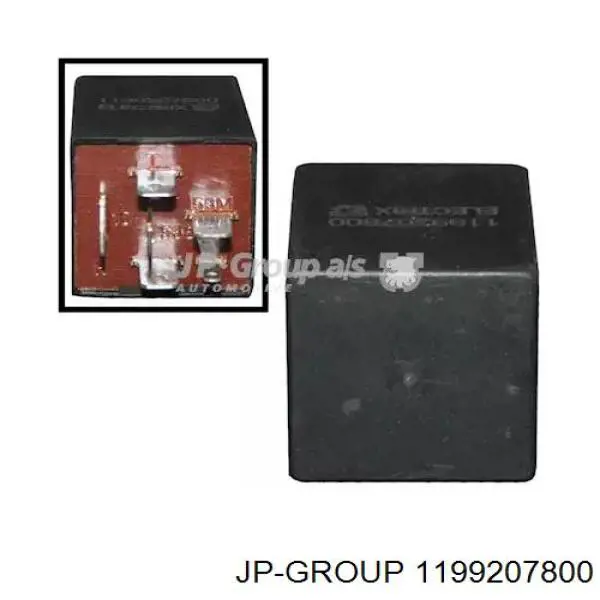 Реле управления стеклоочистителем JP Group 1199207800