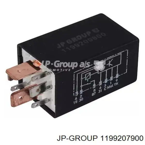 Купить 1199207900 JP Group Реле бензонасоса