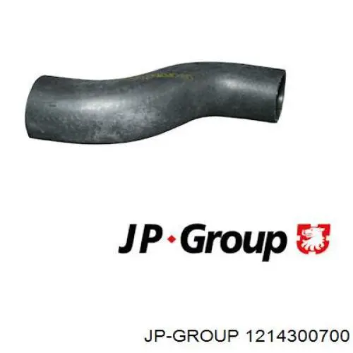 Шланг (патрубок) водяного насоса приемный JP Group 1214300700
