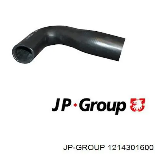 Шланг (патрубок) радиатора охлаждения верхний JP Group 1214301600