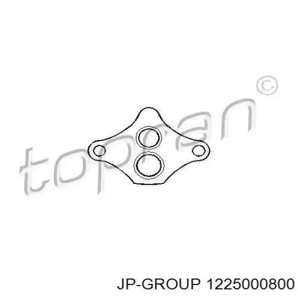 Прокладка EGR-клапана рециркуляции 1225000800 JP Group
