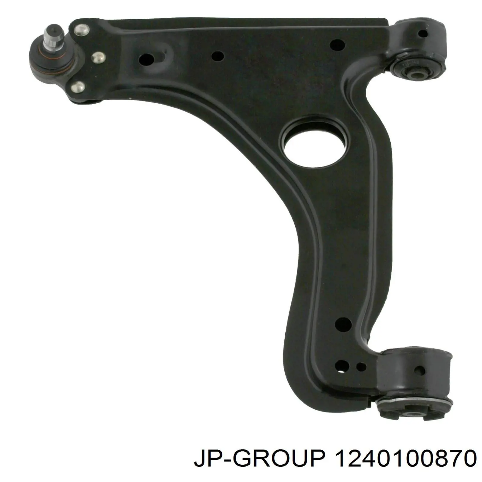 Левый рычаг передней нижней подвески JP Group 1240100870 цена, от 42.69 USD