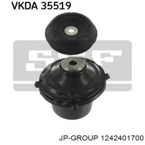 Опора стойки амортизатора переднего JP Group 1242401700 цена, от 9.87 USD