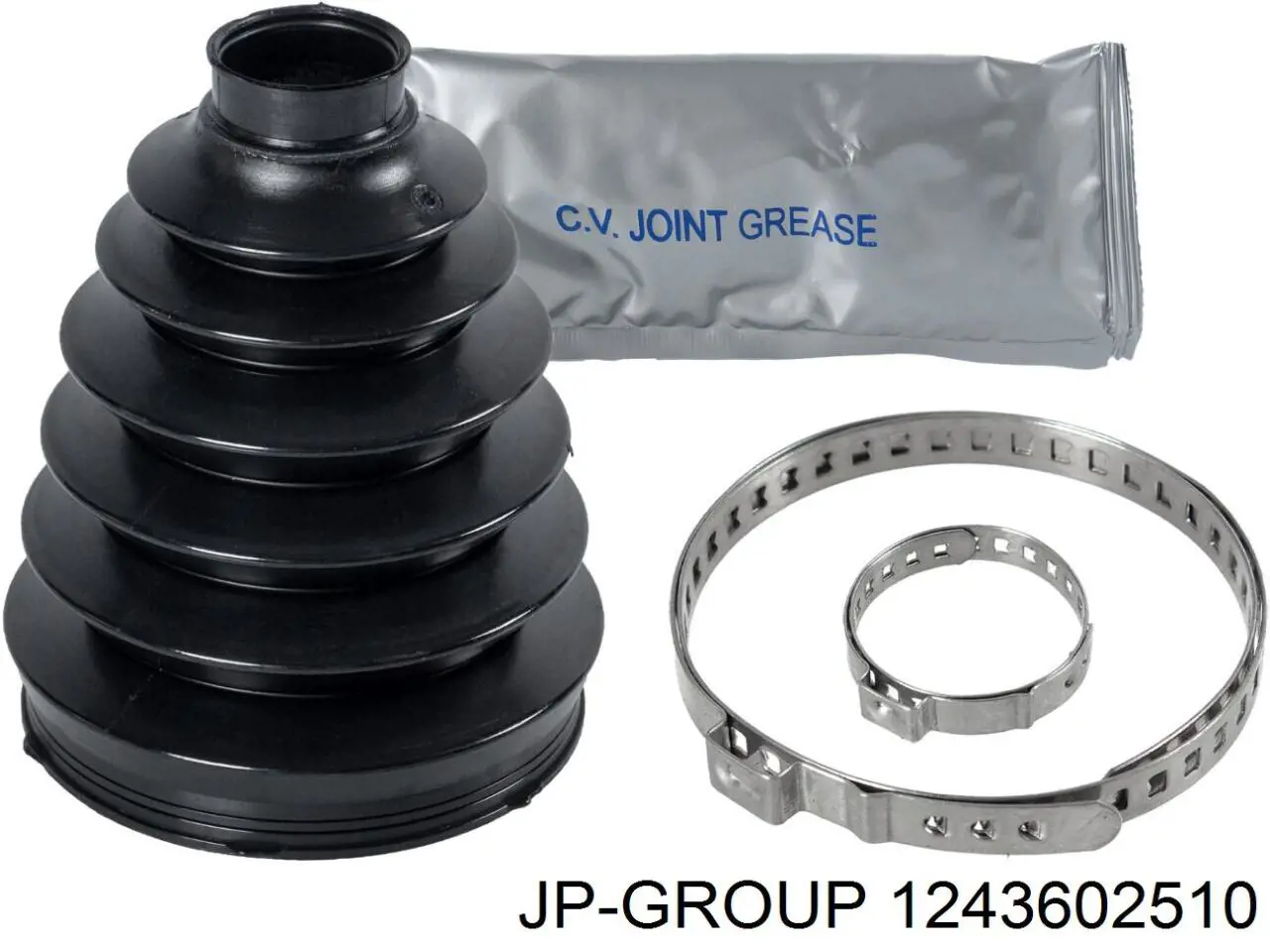 1243602510 JP Group bota de proteção externa de junta homocinética do semieixo dianteiro