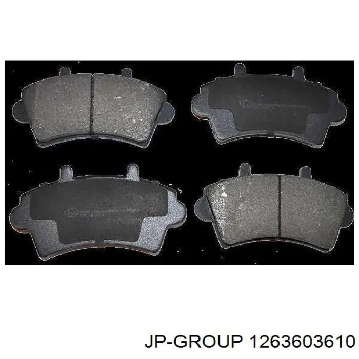 Колодки JP Group 1263603610 цена, от 17.07 USD