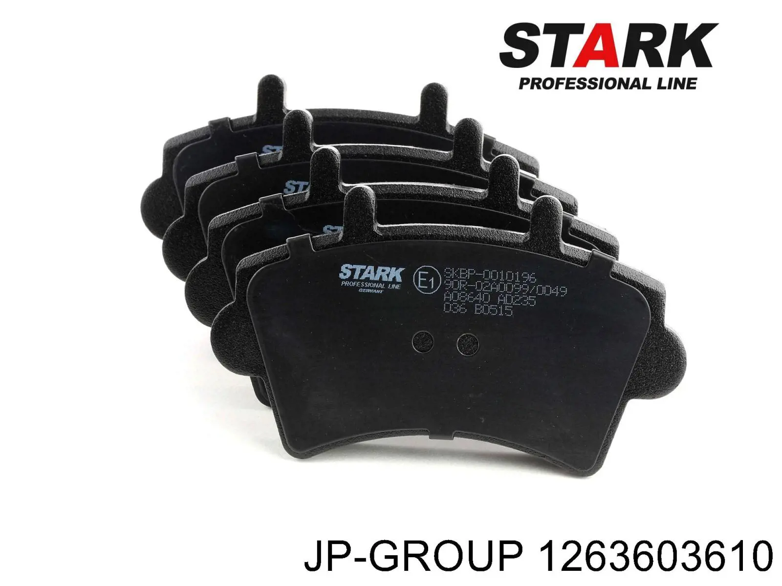 Купить 1263603610 JP Group Колодки тормозные
