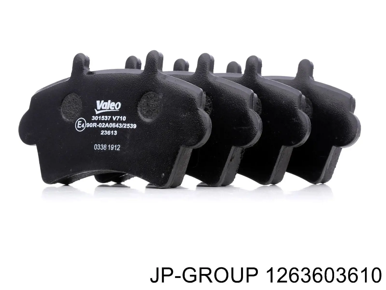 Тормозные колодки JP Group 1263603610