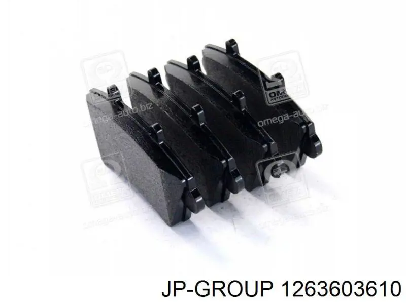 1263603610 JP Group Колодки передние