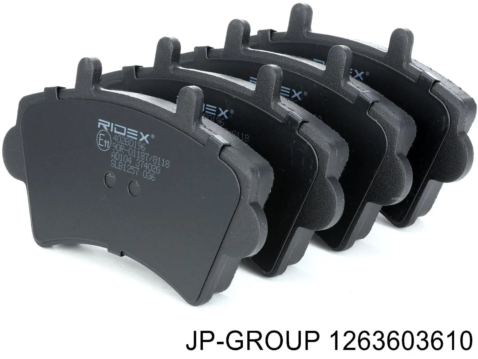 Колодки JP Group 1263603610 цена, от 17.07 USD