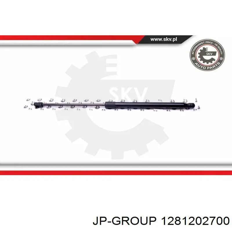 Амортизатор задней двери JP Group 1281202700 цена, от 7.46 USD